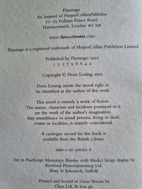 THE SWEETEST DREAM DORIS LESSING