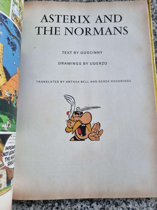 THE GREAT ASTERIX OMNIBUS CONTAINING SIX ADVENTURES ( includes 6 Asterix books )