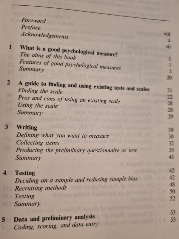 An Introduction to PSYCHOLOGICAL TESTS and SCALES KATE MIRIAM LOEWENTHAL 2nd Edition 2004