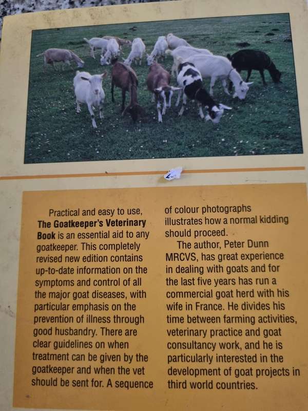 THE GOATKEEPERS VETERINARY BOOK PETER DUNN 3rd Edition ( Stock Farming goats agriculture