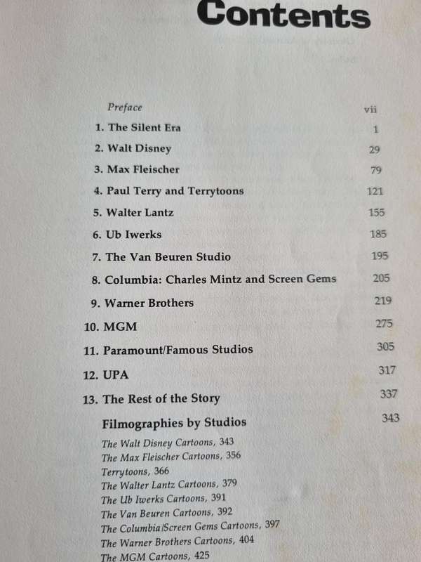 OF MICE and Magic A history of ANIMATED CARTOONS LEONARD MALTIN  ( note condition - a reading copy )