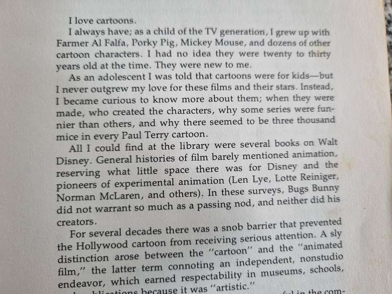 OF MICE and Magic A history of ANIMATED CARTOONS LEONARD MALTIN  ( note condition - a reading copy )