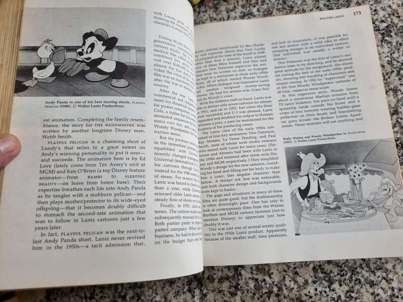 OF MICE and Magic A history of ANIMATED CARTOONS LEONARD MALTIN  ( note condition - a reading copy )