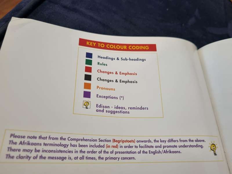 AFRIKAANS HANDBOOK & STUDY GUIDE English Students SNR PRIMARY - MATRIC & BEYOND BERYL LUTRIN