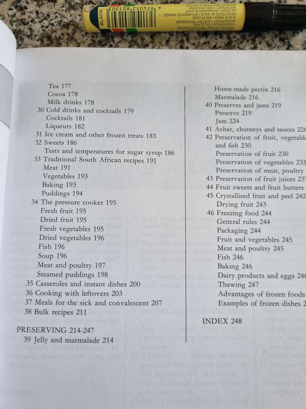 COOK AND ENJOY IT S J A DE VILLIERS Seventh Completely Revised Edition ( South African Cookbook  & )