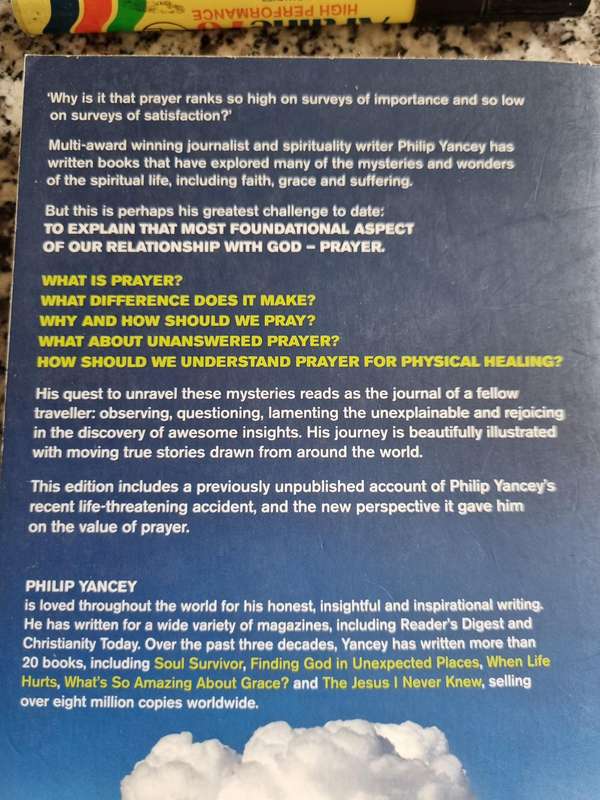 PHILIP YANCY PRAYER