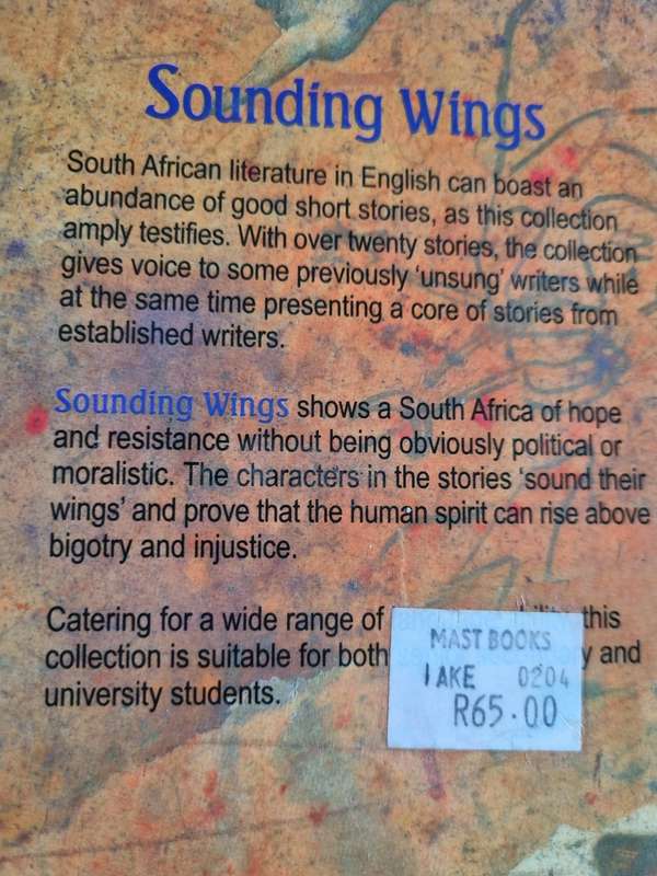 SOUNDING WINGS Stories from Soth Africa ROSEMARY GRAY & STEPHEN FINN