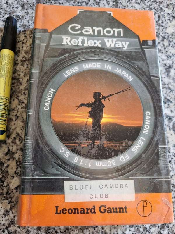 CANON REFLEX WAY LEONARD GAUNT 3rd Enlarged Edition (vintage camera developing negatives photographs