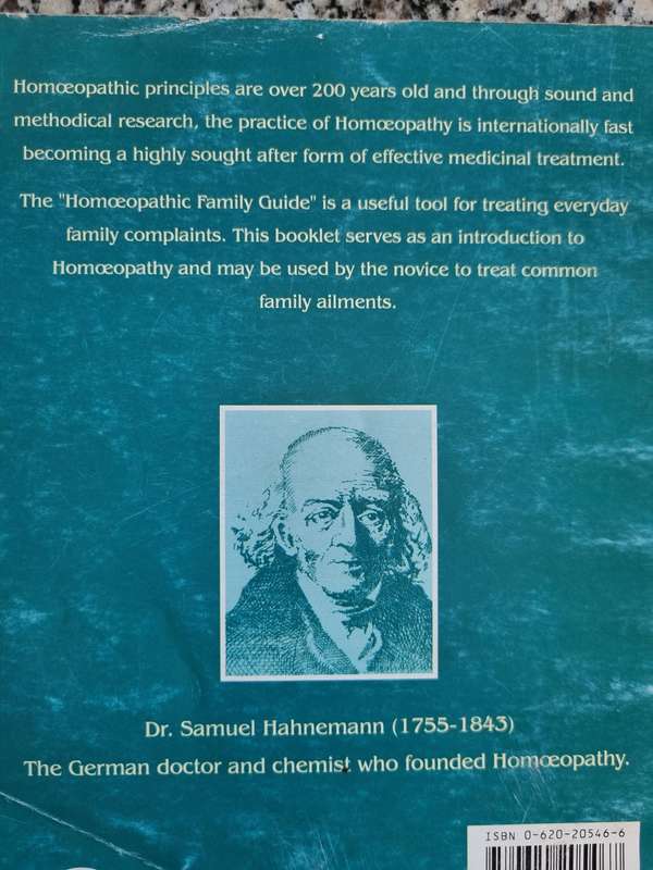 THE HOMOEOPATHIC FAMILY GUIDE  by Dr. BERKELEY DIGBY