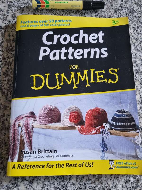CROCHET PATTERNS for DUMMIES SUSAN BRITTAIN Over 50 Patterns