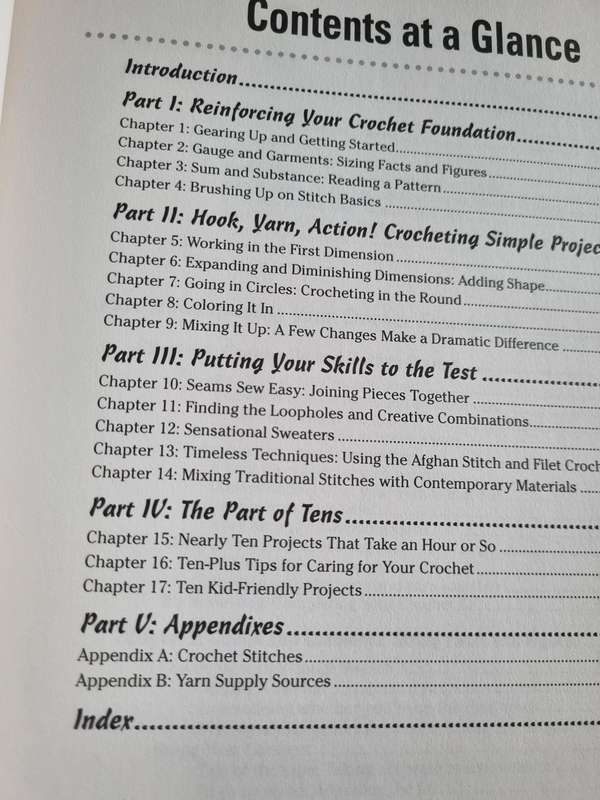 CROCHET PATTERNS for DUMMIES SUSAN BRITTAIN Over 50 Patterns