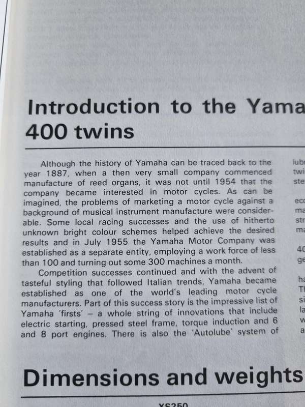 Haynes 378 Yamaha XS250, 360 and 400 SOHC Twins (1975 to 1984) Workshop Manual motorcycle