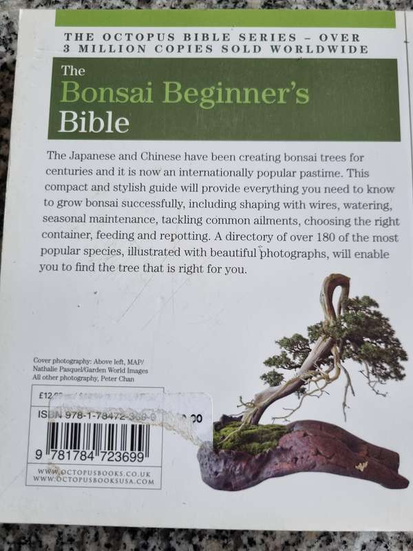 THE BONSAI BEGINNER'S BIBLE PETER CHAN The definitive guide to choosing and growing bonsai