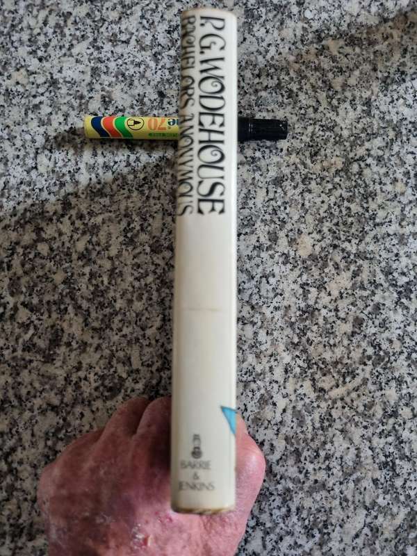 P G WODEHOUSE BACHELORS ANONYMOUS First Published 1973