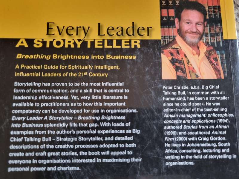 EVERY LEADER A STORY TELLER Breathing brightness into business  PETER CHRISTIE  ( communication