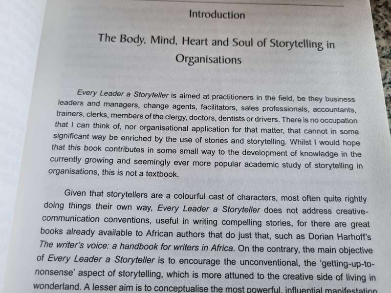 EVERY LEADER A STORY TELLER Breathing brightness into business  PETER CHRISTIE  ( communication