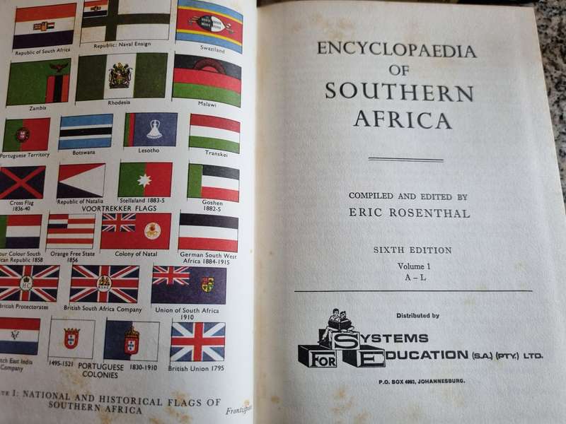 ERIC ROSENTHAL ENCYCLOPAEDIA OF SOUTHERN AFRICA in 2 Volumes 6th Edition 1973