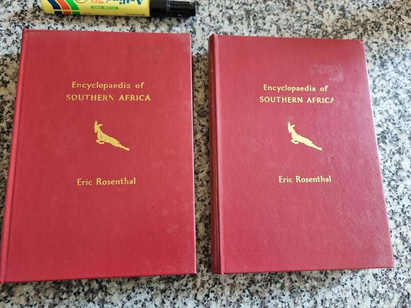 ERIC ROSENTHAL ENCYCLOPAEDIA OF SOUTHERN AFRICA in 2 Volumes 6th Edition 1973