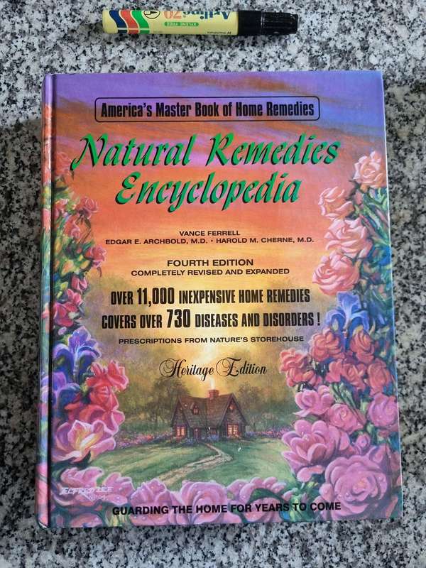 NATURAL REMEDIES ENCYCLOPEDIA VANCE FERRELL et al Over 11000 Home Remedies covers over 730 diseases
