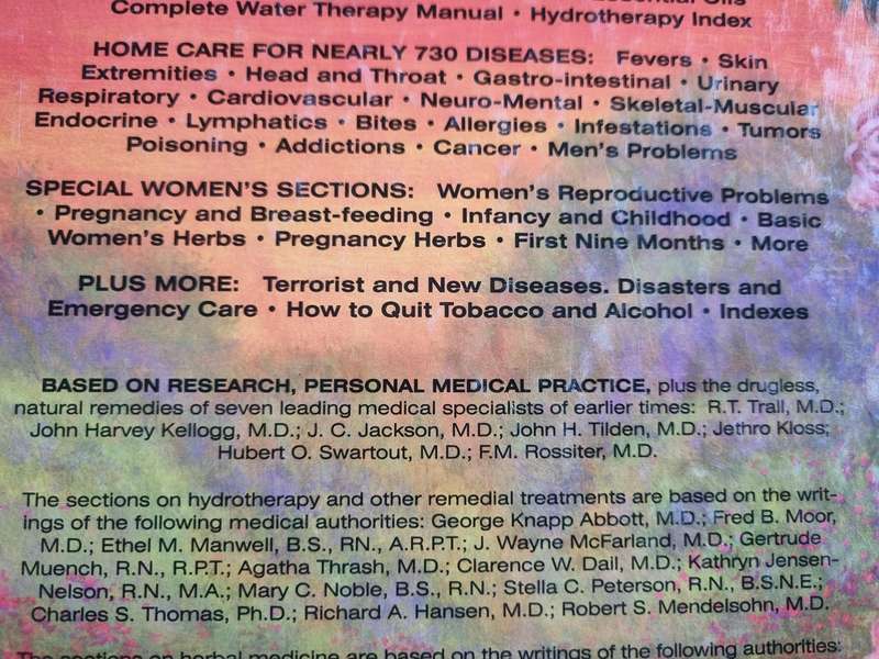 NATURAL REMEDIES ENCYCLOPEDIA VANCE FERRELL et al Over 11000 Home Remedies covers over 730 diseases