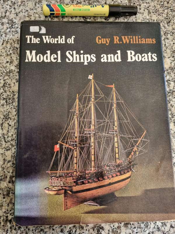 The WORLD of MODEL SHIPS & BOATS GUY R WILLIAMS building wooden sailing models