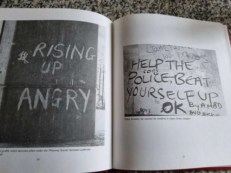 LONDON GRAFFITI Photographed by JAC CHAROUX Introduction by JOHN COOPER CLARKE