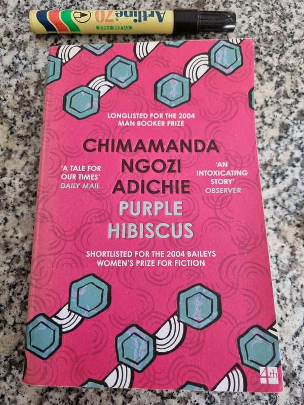 PURPLE HIBUSCUS CHIMAMANDA NGOZI ADICHIE