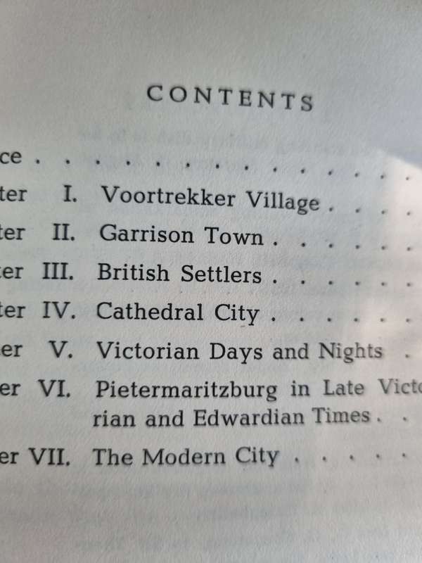 PORTRAIT OF A CITY ALAN F HATTERSLEY  1951 (The City is Pietermaritzburg )