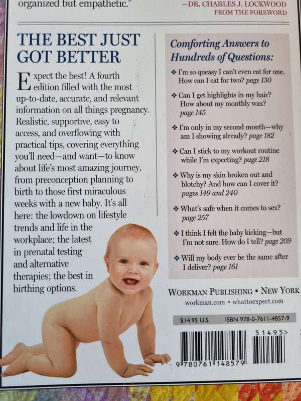 WHAT TO EXPECT WHEN YOU'RE EXPECTING by HEIDI MURKOFF 4th Ed. Completely Revised ( Pregnancy )