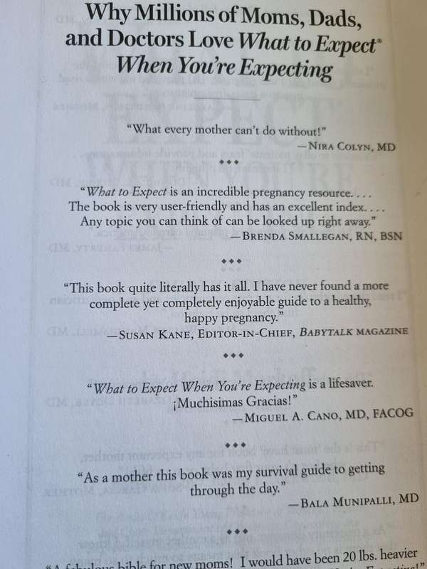 WHAT TO EXPECT WHEN YOU'RE EXPECTING by HEIDI MURKOFF 4th Ed. Completely Revised ( Pregnancy )