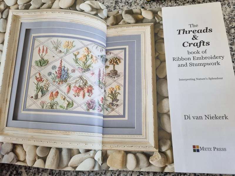RIBBON EMBROIDERY and STUMPWORK DI van NIEKERK Threads & Crafts