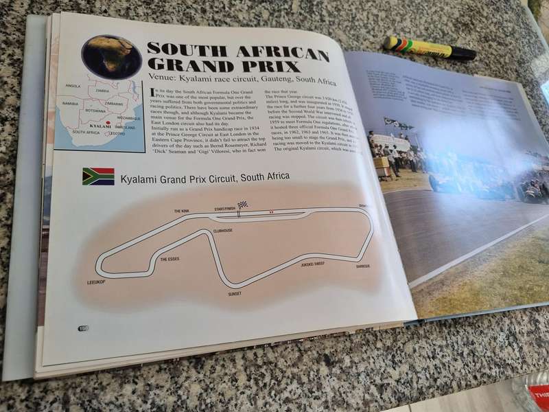 FORMULA ONE RACE CIRCUITS The Changing architecture of race tracks MIRCO DE CET includes Kyalami