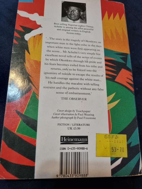 CHINUA ACHEBE  THINGS FALL APART