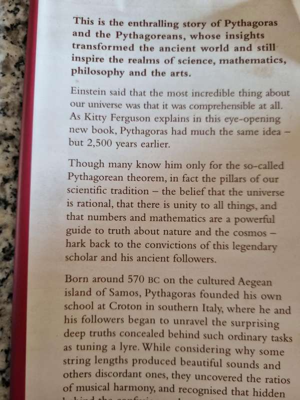 PYTHAGORAS His Lives & the Legacy of a Rational Universe KITTY FERGUSON