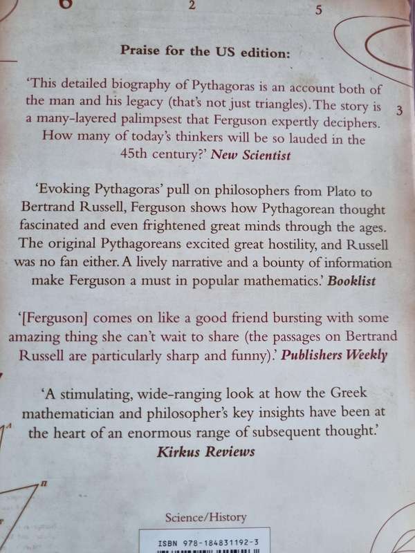 PYTHAGORAS His Lives & the Legacy of a Rational Universe KITTY FERGUSON
