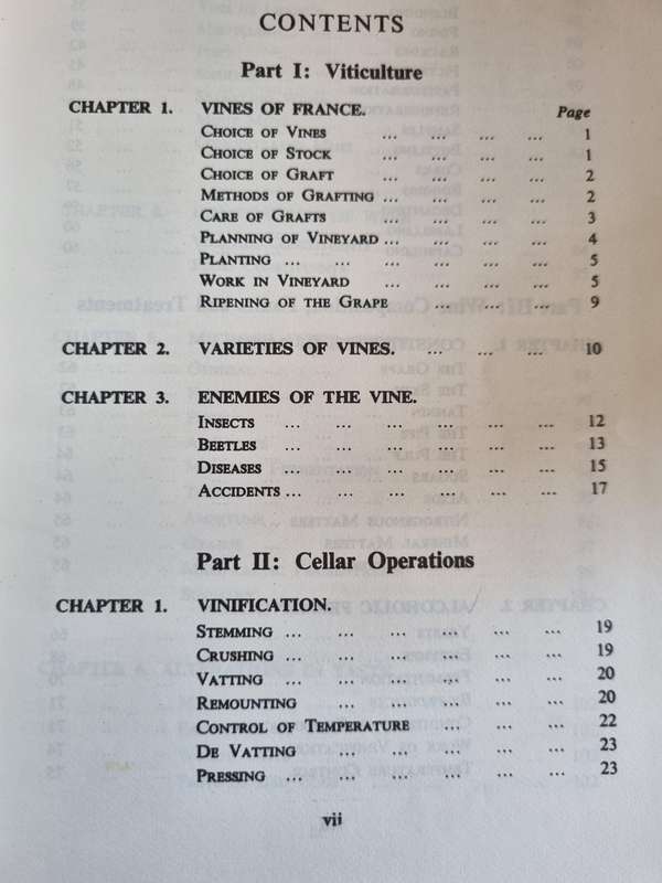 The SCIENCE and TECHNIQUE of WINE LIONEL FRUMKIN Second Edition 1967