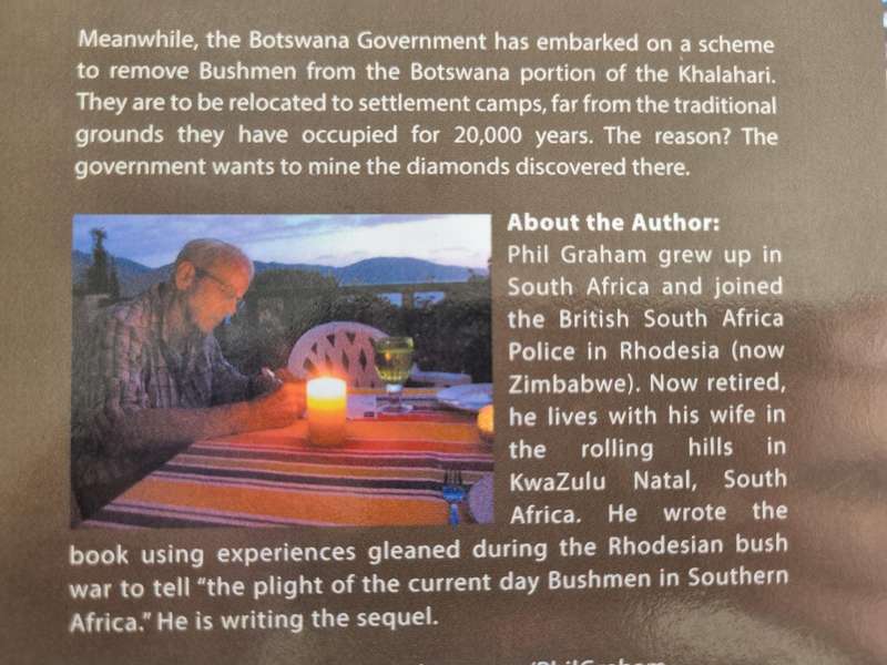 DARE TO FLEE THE LAST OF THE BUSHMEN SIGNED PHIL GRAHAM Bushmen tracker who is drafted into the SADF