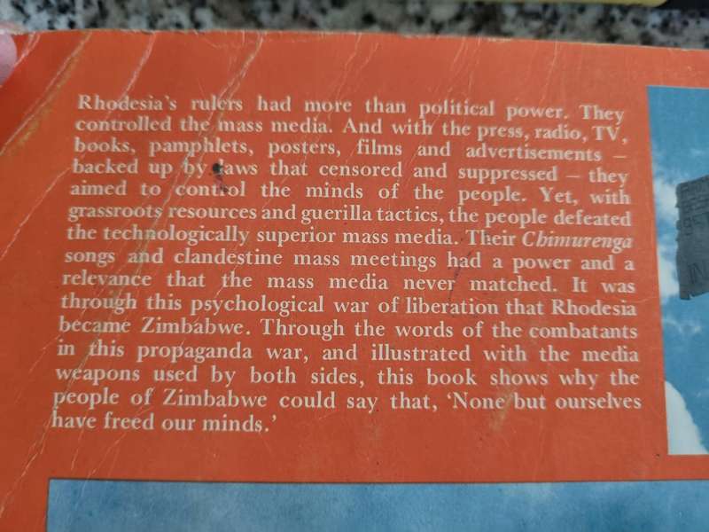 NONE BY OURSELVES Masses vs. Media in the Making of Zimbabwe JULIE FREDERIKSE ( Rhodesia )