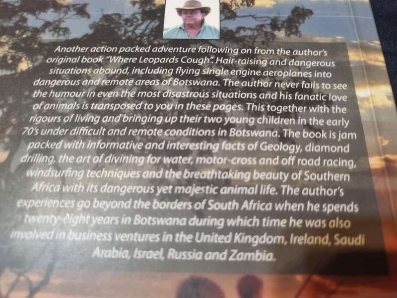 Scorched Sands of the Kalahari by and SIGNED by  Trevor Frost
