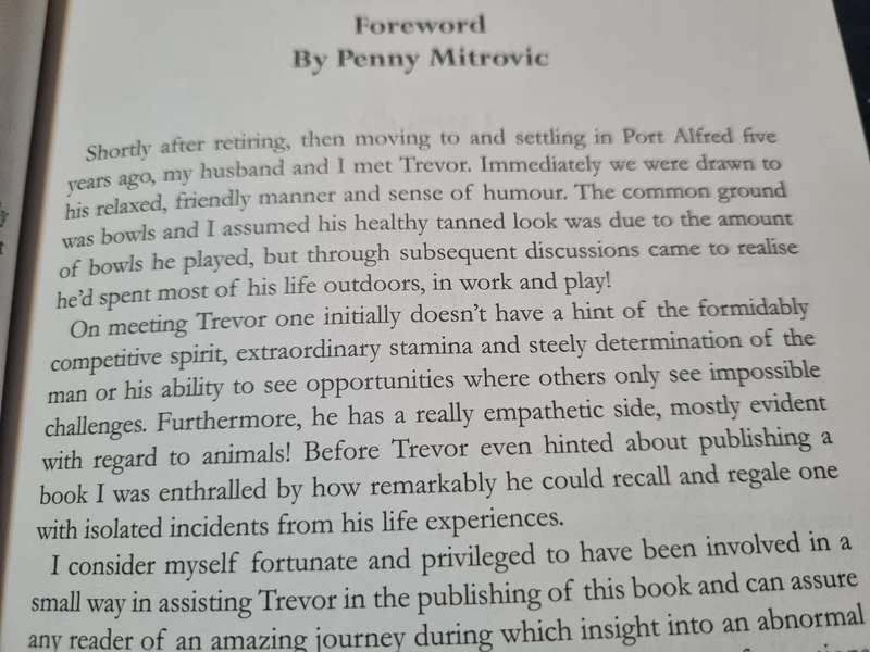 Scorched Sands of the Kalahari by and SIGNED by  Trevor Frost