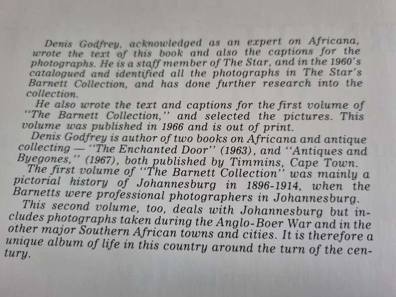 THE BARNETT COLLECTIONS VOL 11 South Africa & Johannesburg turn of the Century incl Boer War