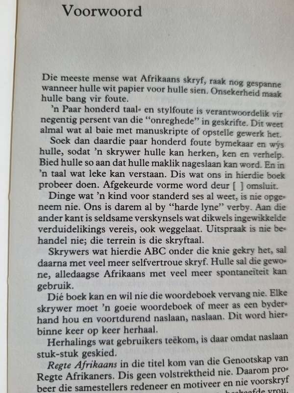 SPIES & COMBRINK SARA SAKBOEK VAN REGTE AFRIKAANS Antwoorde op 1000 Vrae ...