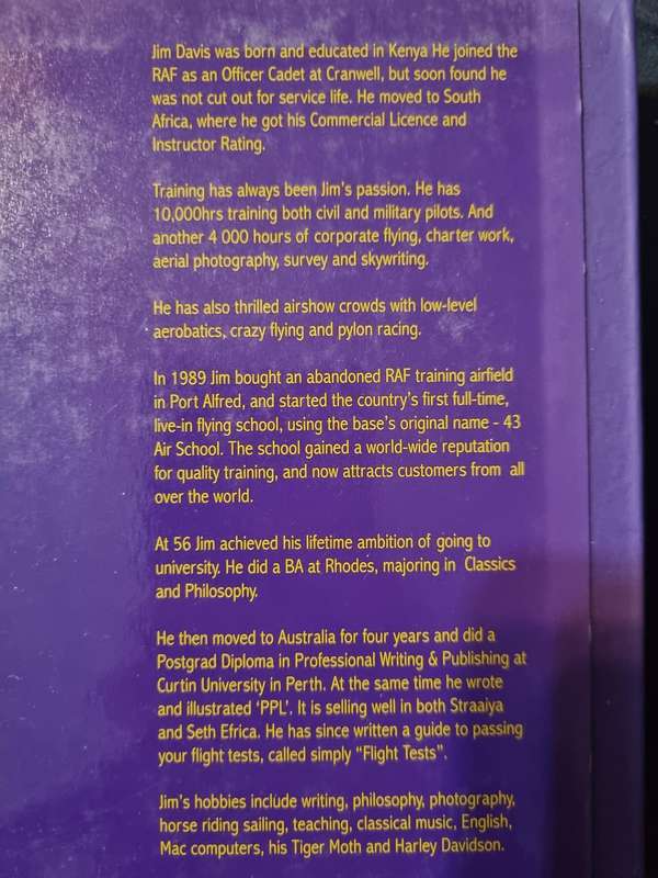 PPL A Practical Book about Flying Safely. By Jim Davis. Published 2010