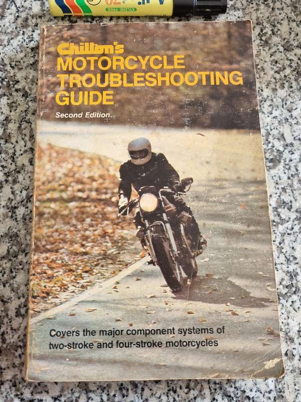 CHILTON'S Motorcycle Troubleshooting Guide 2nd Ed. 1977 Two and Four Stroke motor cycles