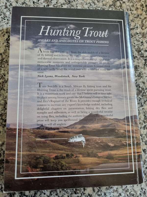 HUNTING TROUT Angles and Anecdotes on Trout Fishing  by  TOM SUTCLIFFE