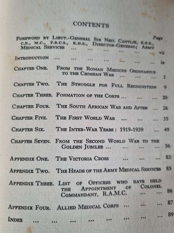 NOT LEAST IN THE CRUSADE Peter Lovegrove Short History ROYAL ARMY MEDICAL CORPS 1952