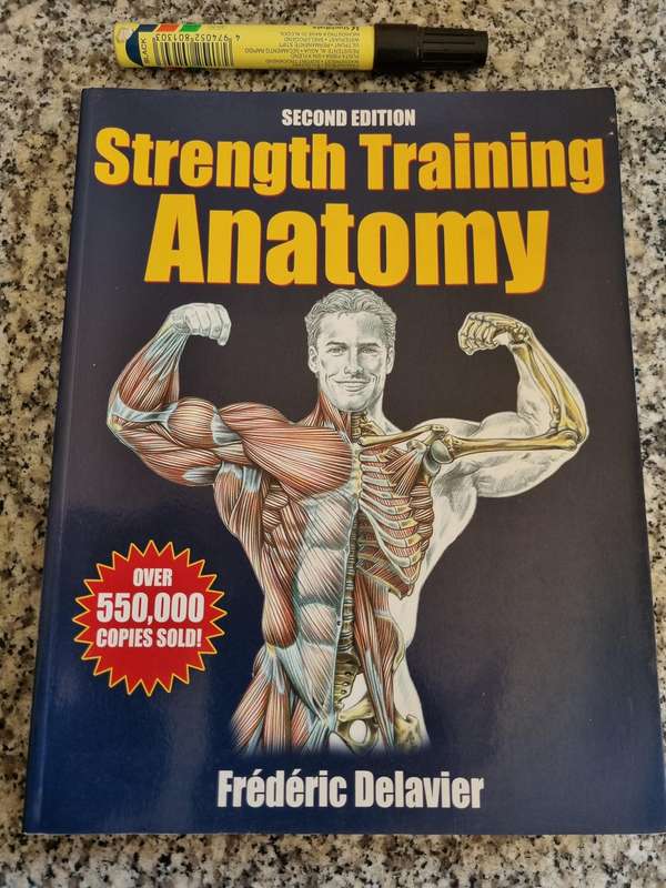 STRENGTH TRAINING ANATOMY FREDERIC DELAVIER  Second Edition ( Fitness Body Muscle Building )
