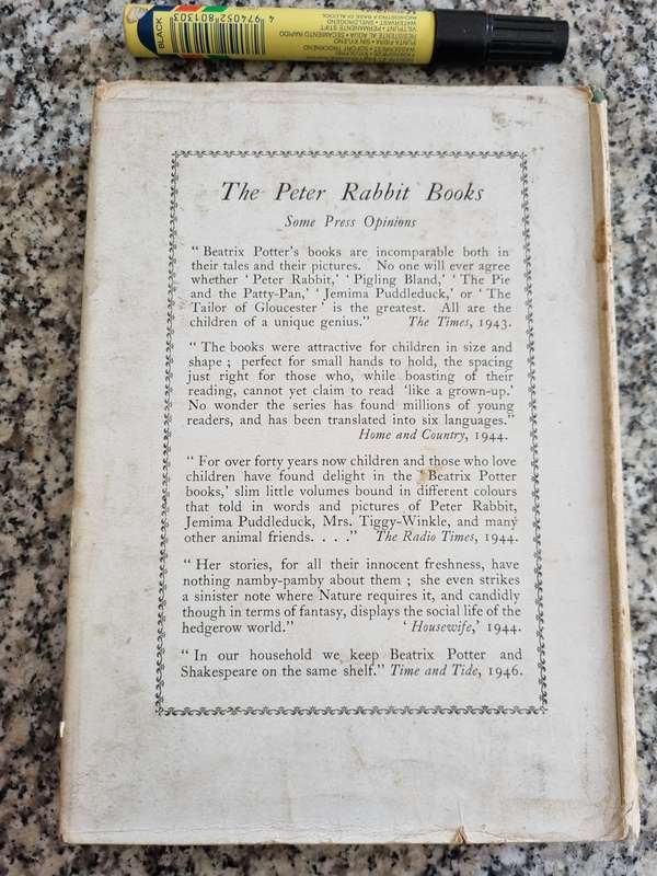 The Tale of Beatrix Potter - A Biography - Margaret Lane - Hardcover  Book in very good condition