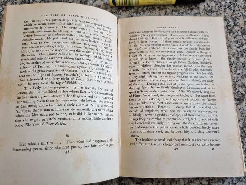 The Tale of Beatrix Potter - A Biography - Margaret Lane - Hardcover  Book in very good condition