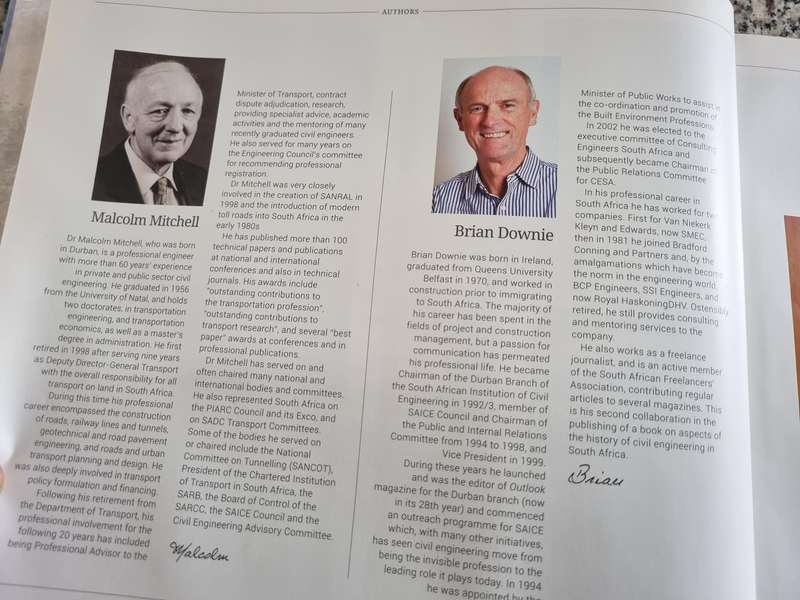TRAVELS IN THE SOUTH A History of South African Roads MALCOLM MITCHELL & BRIAN DOWNIE ( engineering